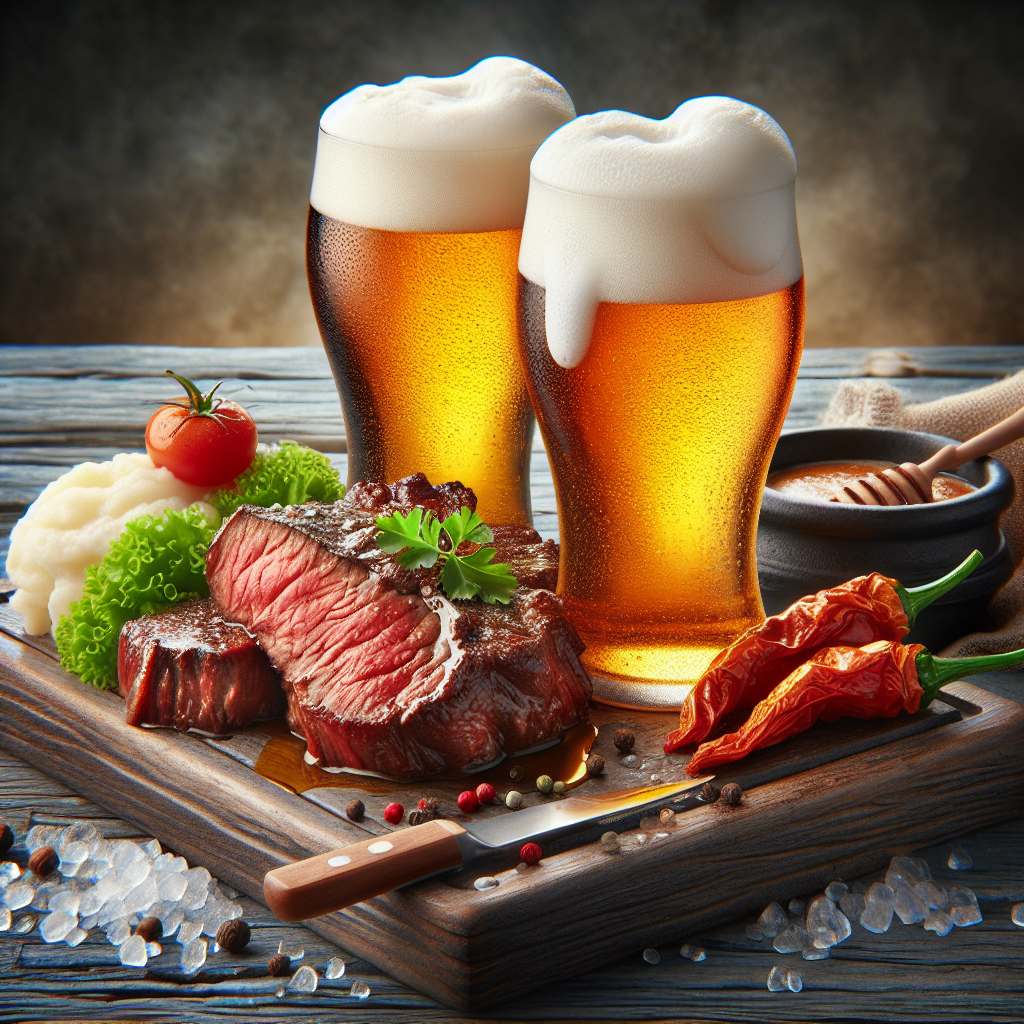 Bier en Vlees: Een Perfecte Combinatie voor de Smakenliefhebber!