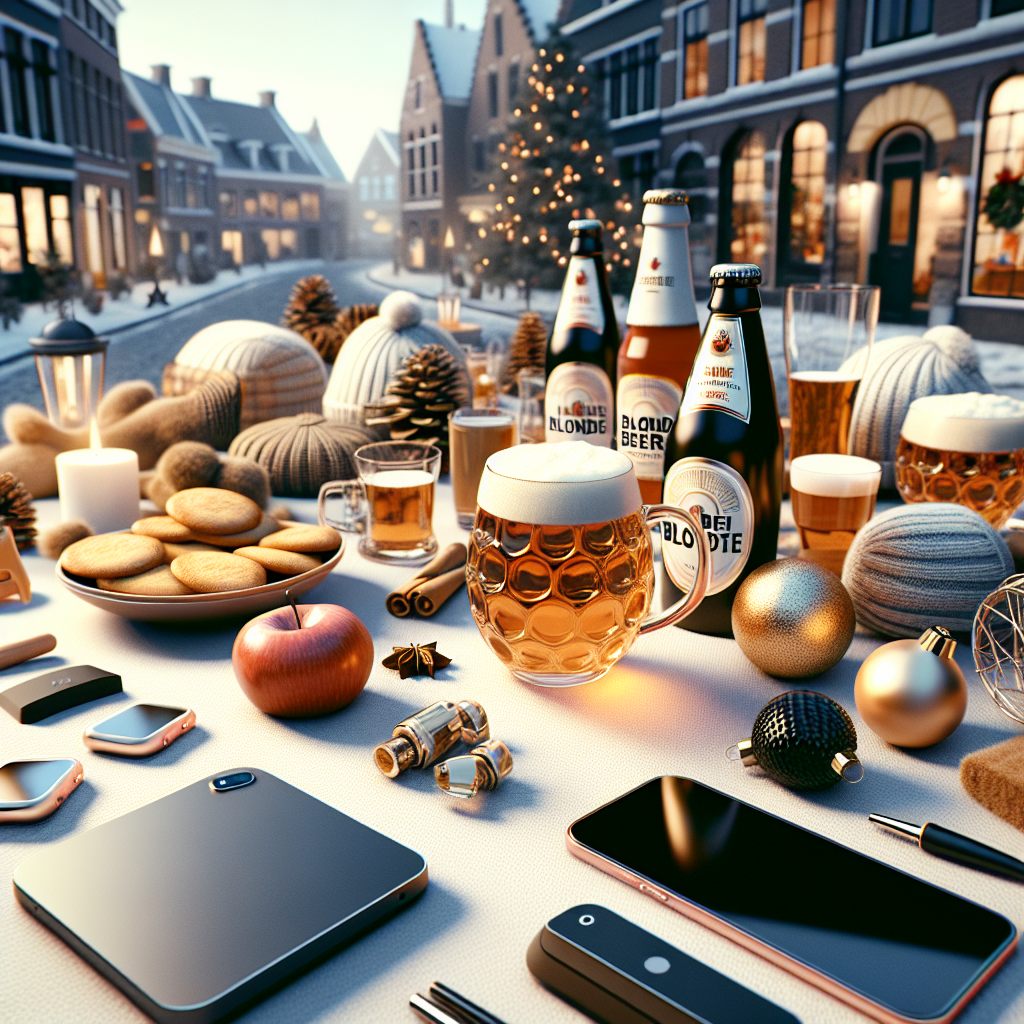 Bubbels en Babbels: Blond Bier en Technologie in de Feestelijke Sinterklaasperiode